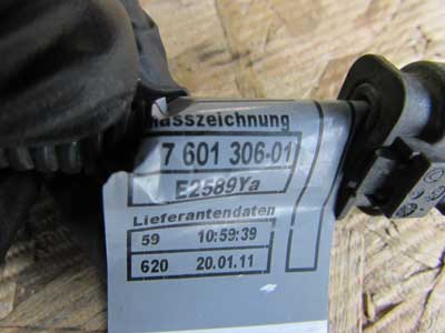 BMW Intercooler Auxiliary Water Pump Wiring Harness 12517601305 F10 550i 550iX F12 650i 650iX F01 750i 750iX8